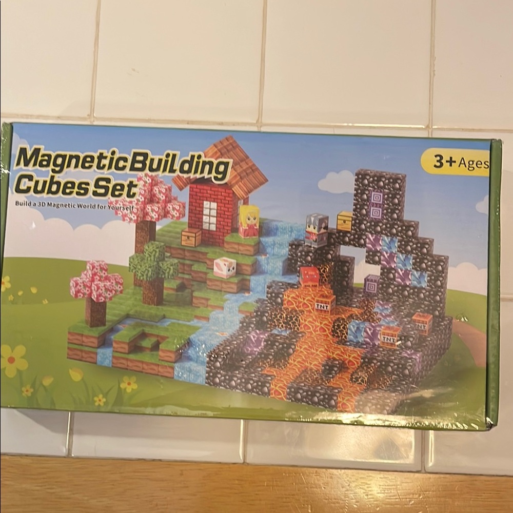 Avaxesy Magnetic Building Cubes Set for Kids - Multicolor.  New in shrinkwrap.